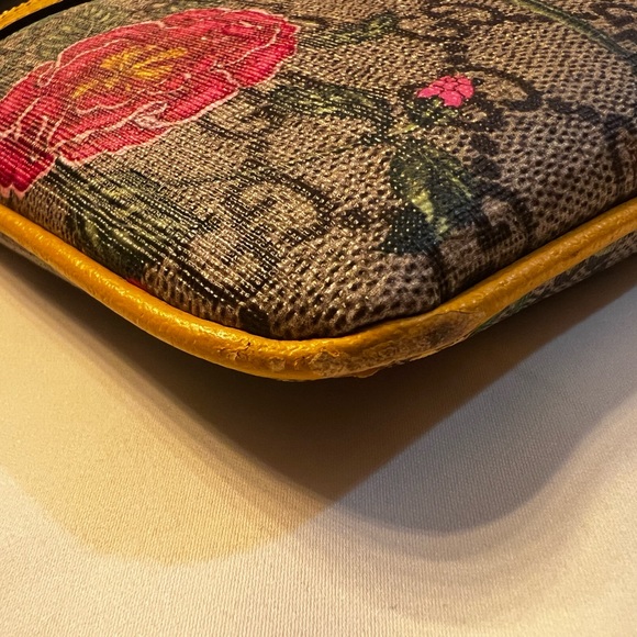 Ophidia Floral GG Supreme Large Clutch Bag - Picture 6 of 14